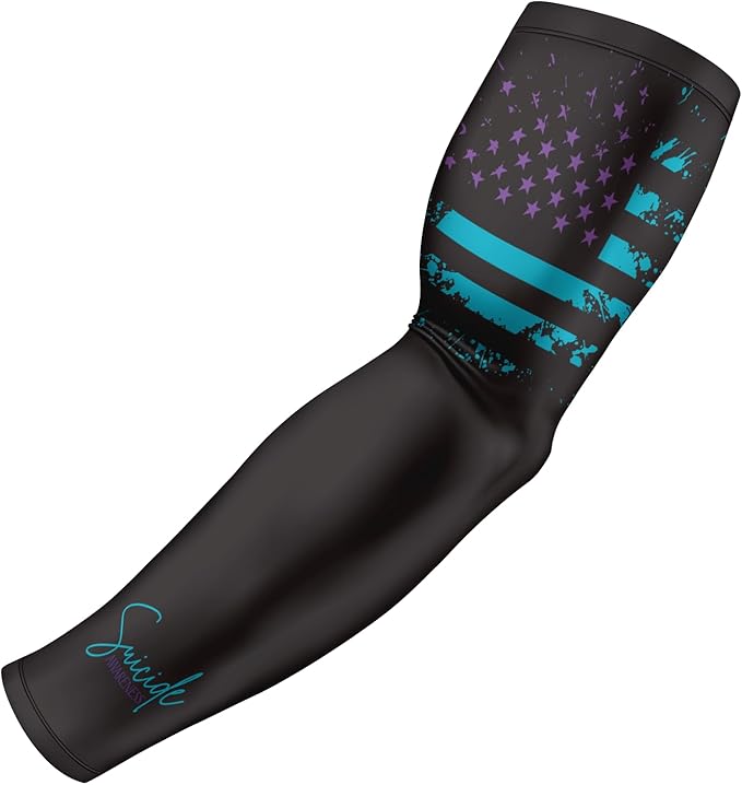 B-Driven Sports Sleeve Pro-Fit - Compression Arm Sleeve for Men & Women - Basketball & Volleyball Arm Sleeve - Single