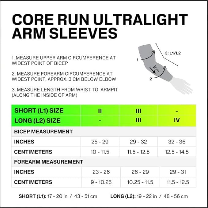 CEP Compression Forearm Sleeves for Men & Women – Lightweight Arm Support for Circulation, Recovery & Muscle Stability (Pair)