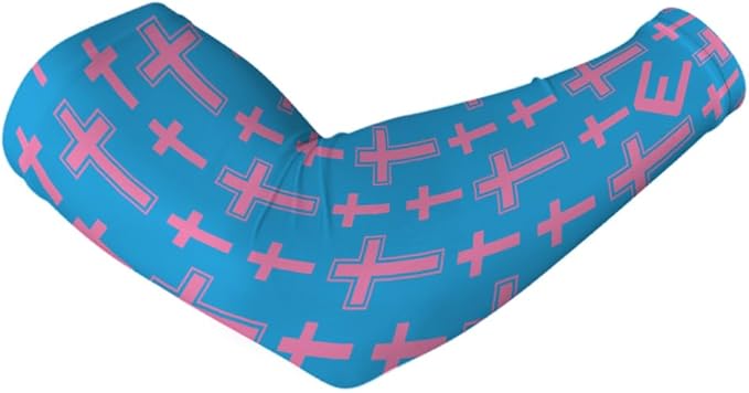 Elite Athletic Gear Faith Compression Arm Sleeve – Cross & Bible Verse – Youth & Adult – Sports & Fitness – Sold Individually