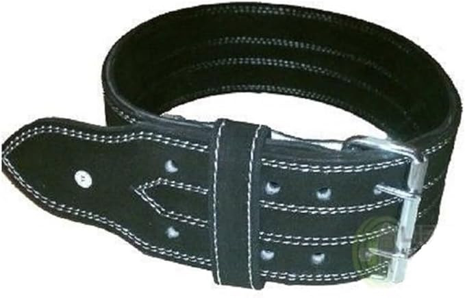 Black 2 Prong 10mm Powerlifting Belt - IPF Approved
