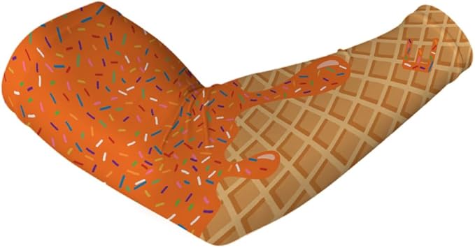 Elite Athletic Gear Ice Cream Compression Arm Sleeve - Youth & Adult Sizes - Sports & Fitness - Sold Individually