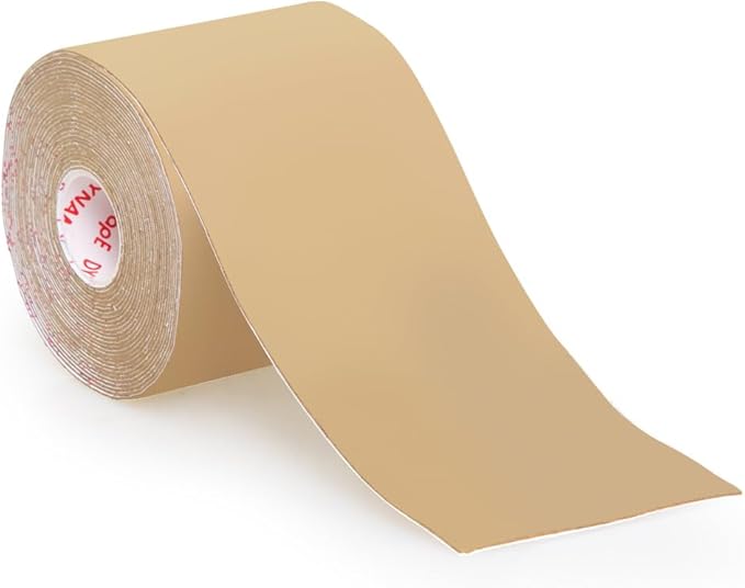 Dynamic Tape Powerband Max Strength & Resistance Biomechanical Athletic Tape | 4 Way Stretch & Stronger Recoil than Kinesiology Tape | Designed for Sports, Muscle & Joint Load Management | 3" (1 Roll)