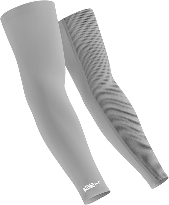 1 Pair Nxtrnd Compression Arm Sleeves for Men, Breathable Football, Basketball, Baseball Accessory, Adult & Kids