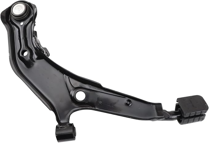 TRQ Front Left Lower Control Arm with Ball Joint Steel Compatible with 1996-1999 Infiniti I30 1995-1999 Nissan Maxima