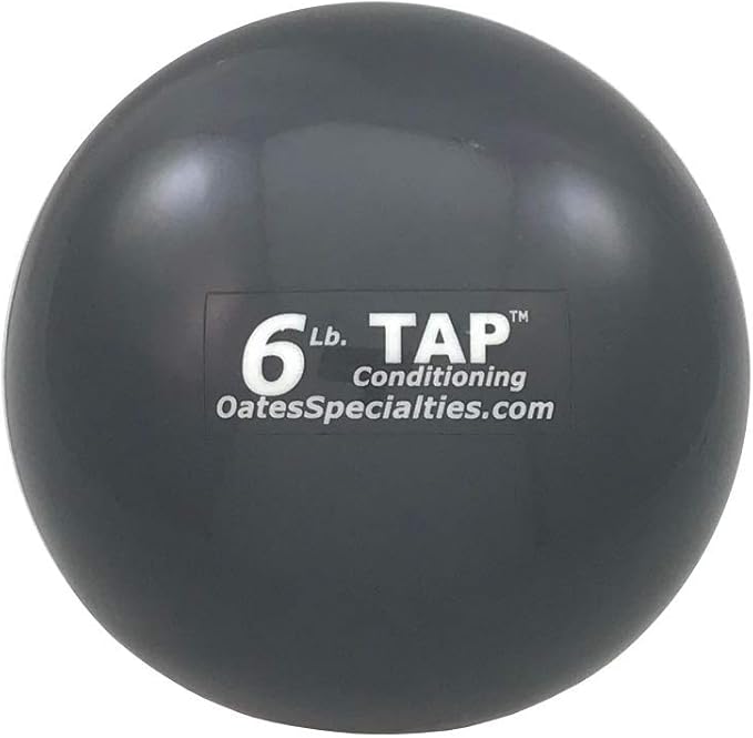 TAP Conditioning Mini-Medicine Ball | Used As a Replacement for Small Dumbbells | Used for Indoor Shot Put (Training Only) | Increase Grip Strength | Use for Slams, Tosses, and Throws