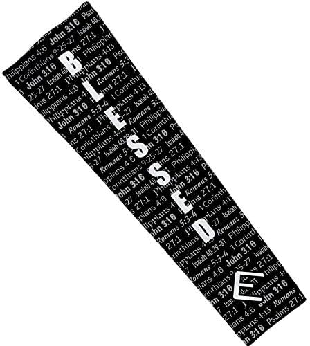 Elite Athletic Gear Faith Compression Arm Sleeve – Cross & Bible Verse – Youth & Adult – Sports & Fitness – Sold Individually