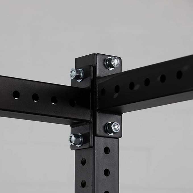 Titan Fitness X-3 Series 42" Stabilizer Bar, Heavy-Duty Steel Crossmember for Power Racks, Laser Cut Holes for Accessory Attachment, Strength Training in Commercial, Home Gyms