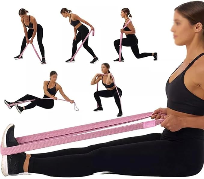 Stretch Band Exercise Yoga Long Knit Resistance
