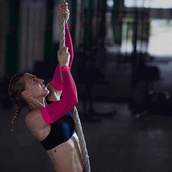 Bauerfeind Sports Compression Arm Sleeves - Gradient Compression Improves Oxygen/Blood Circulation - 1 Pair