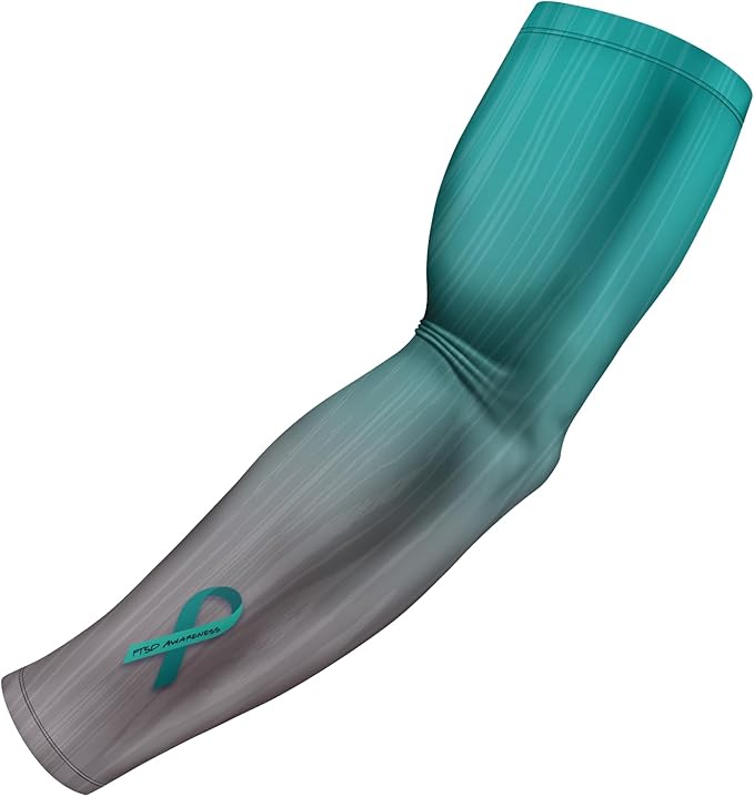 B-Driven Sports Sleeve Pro-Fit - Compression Arm Sleeve for Men & Women - Basketball & Volleyball Arm Sleeve - Single
