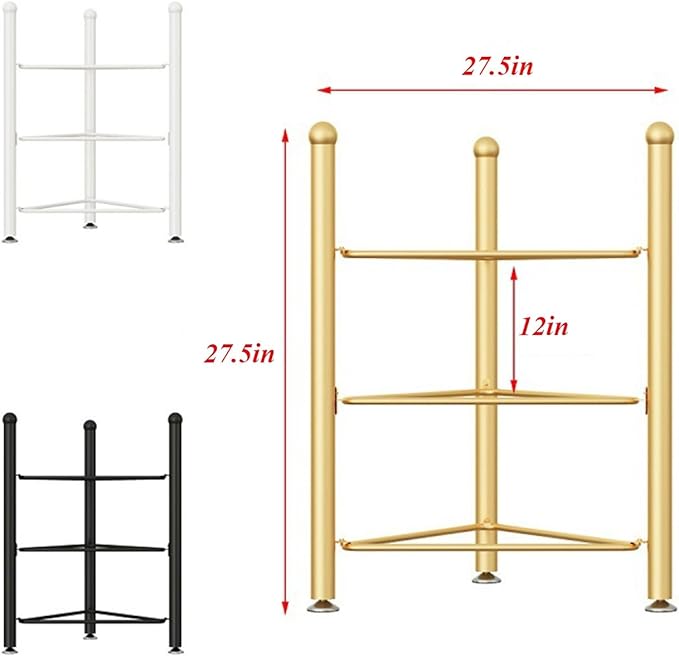 3/5/6/7 Tier Floor Stand Storage Organizer Exercise Half Balance Ball Storage Rack, Home Gym Workout Equipment for Bosu Slam Bowling Medicine Balls