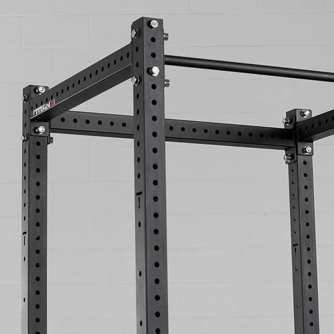 Titan Fitness X-3 Series 42" Stabilizer Bar, Heavy-Duty Steel Crossmember for Power Racks, Laser Cut Holes for Accessory Attachment, Strength Training in Commercial, Home Gyms