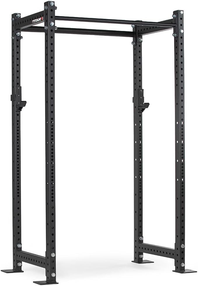 Titan Fitness T-3 Series Power Rack, 1,100 LB Capacity Cage for Weightlifting and Strength Training