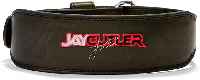 Schiek Jay Cutler Signature Leather Belt - Comfortable Weight Lifting Belt