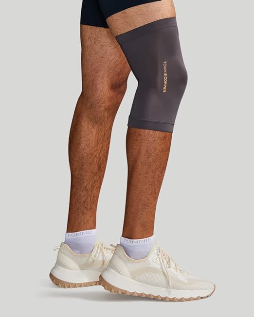 Tommie Copper Unisex Core Compression Knee Sleeve, Slate Grey, X-Large