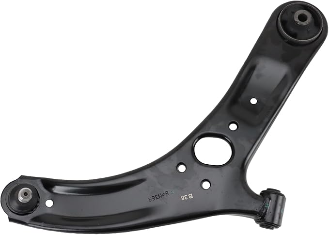 TRQ Front Right Lower Control Arm with Ball Joint Steel Compatible with 2012-2017 Kia Rio