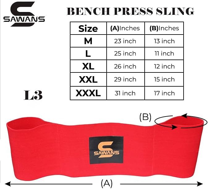 SAWANS Bench Press Sling Power Weight lifting Training Fitness Increase Strength Push Up Gym Workout