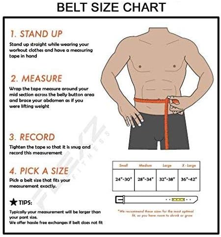 Flexz Fitness Lever Weight Lifting Belt Leather - 10MM 13MM Powerlifting Gym Belts for Men & Women - Lower Back Support for Weightlifting Deadlifts Squats Heavy Duty IPF Bodybuilding