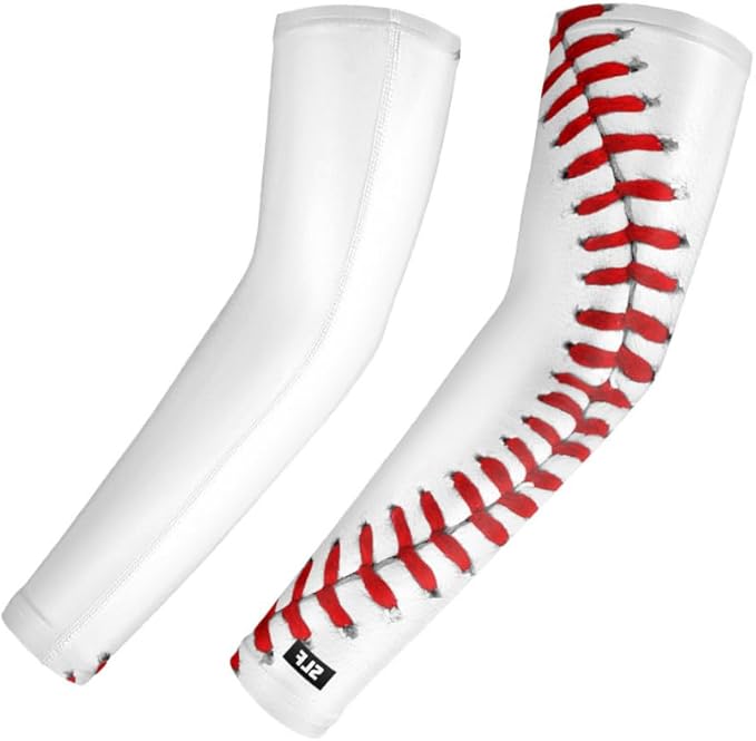 SLEEFS Arm Sleeves for Kids - Athletic Sports Sleeve for Youth Boys and Girls - UV Protection - Football Baseball Basketball
