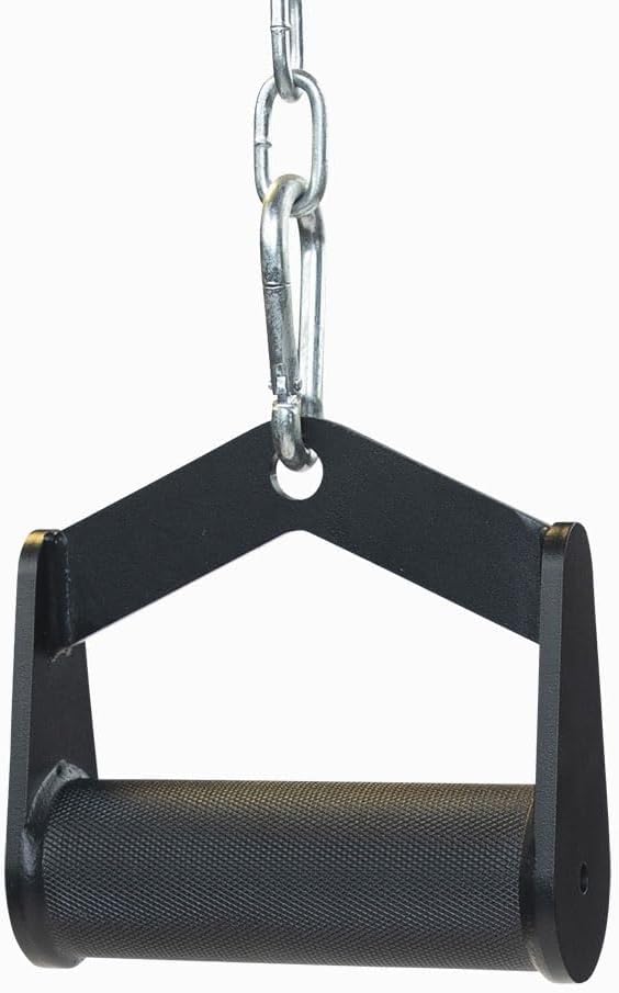Body-Solid Tools Stirrup Handle Cable Bar Attachment