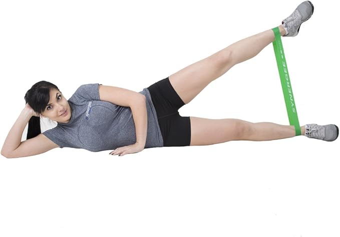 Synergee Exercise Fitness Resistance Band Mini Loop Bands that Perform Better When Working Out at Home or The Gym