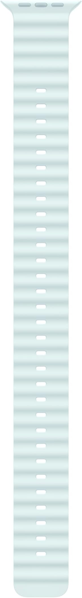 Apple Watch Band - Ocean Band Extension (49mm) - Ice Blue with Natural Titanium Finish - Extension