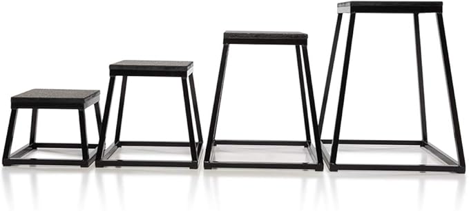 Power Systems Power Plyo Box in Black - Individual Heights