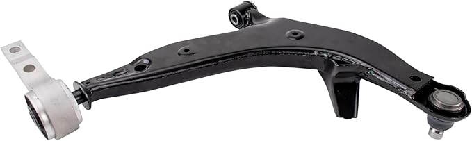 TRQ Front Left Lower Control Arm with Ball Joint Steel Compatible with 2004-2009 Nissan Quest