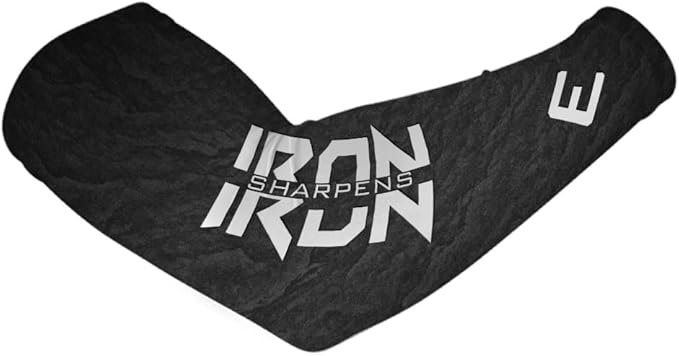 Elite Athletic Gear Faith Compression Arm Sleeve – Cross & Bible Verse – Youth & Adult – Sports & Fitness – Sold Individually