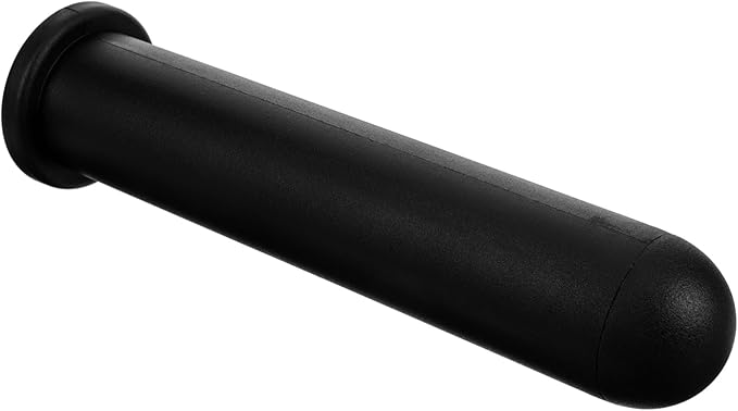 Barbell Handle Sleeve Grip Anti-Slide Plastic Barbell Rod End Cover Gym Accessories for Weight Lifting and Squats Universal Fit for Standard Bars