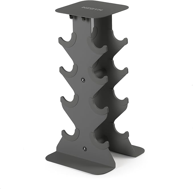 WeGym Dumbbell Racks, Space Saving Solution, Sturdy Cast Iron, Home Workout Storage, Heavy Weights Bearing, Home Strength Training
