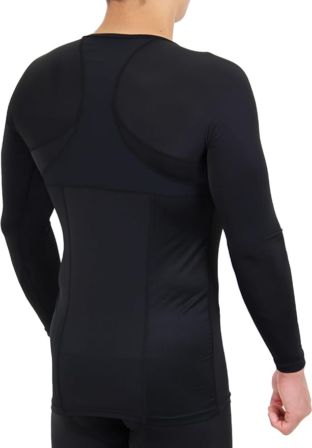 Posture Shirts for Men : Black, White, tankshirts, Longsleeve, s-3xl, Deodorant, uv, Quickdry, Japanesebrand,