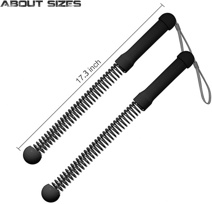 Weighted Ropeless Battle Ropes, Portable Battle Ropes for Home Gym, 2PCS Cordless Battle Rope for Home Gym, HIIT, Strength, Quiet Portable Training Rope, Workout Ropes Versatile Fitness Equipment