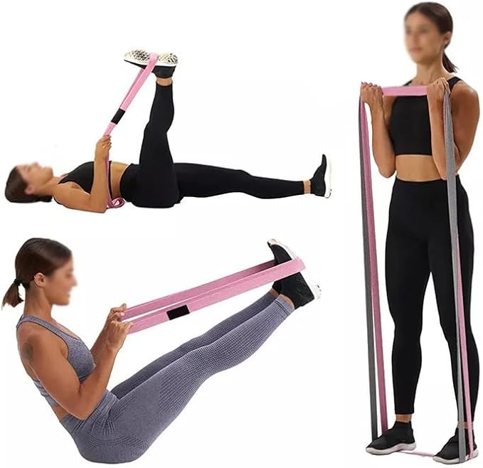 Stretch Band Exercise Yoga Long Knit Resistance