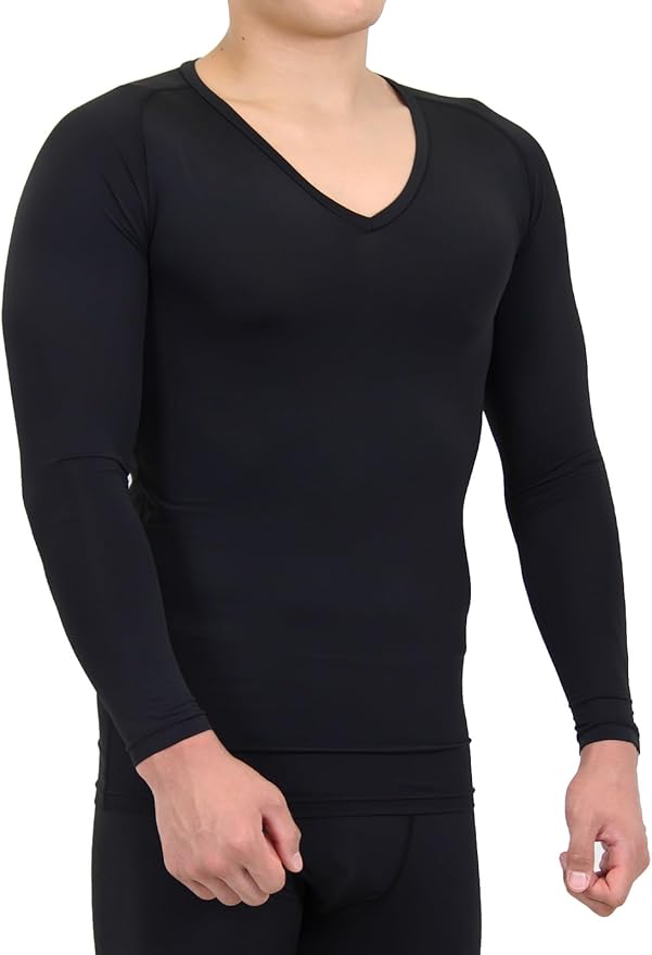 Posture Shirts for Men : Black, White, tankshirts, Longsleeve, s-3xl, Deodorant, uv, Quickdry, Japanesebrand,