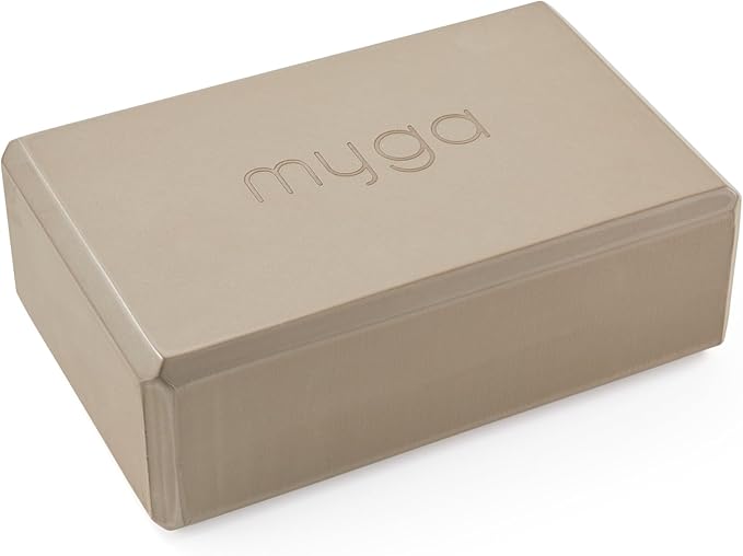 MYGA Yoga Block,Lightweight EVA Foam Yoga Brick,High Density Non-Slip Block for Yoga Poses, Pilates, Balance and Flexibility