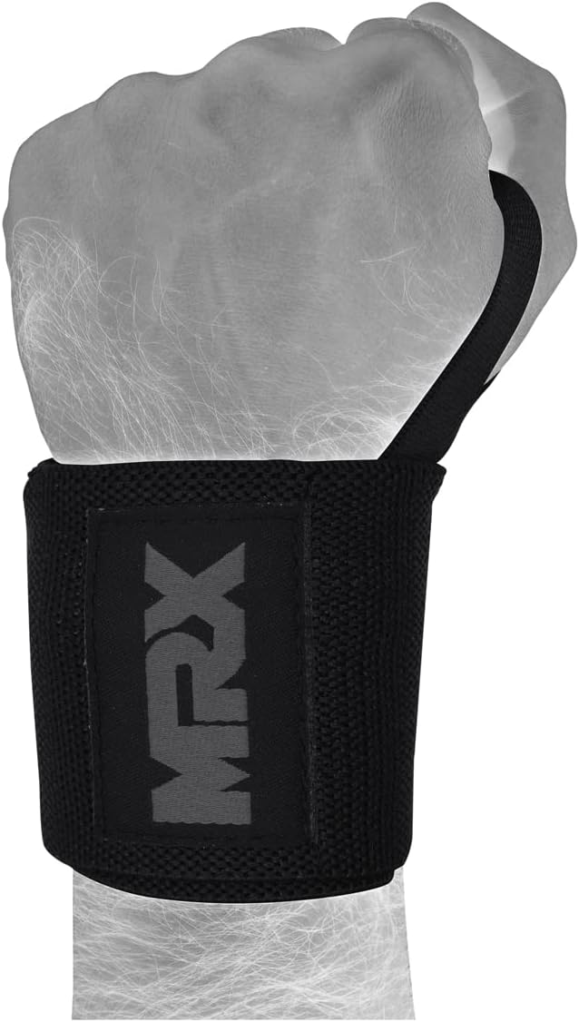MRX Weight Lifting Gym Training Wrist Wraps for Wrist Support Bodybuilding Workout Wrap Men/Women