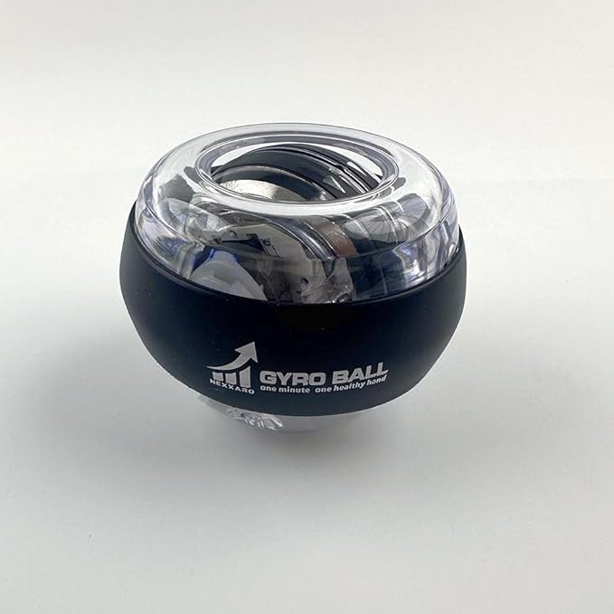 Wrist Exerciser – Auto-Start Gyro Ball Hand Strengthener for Forearm, Wrist & Grip Training. Portable Forearm Trainer for Home, Office, Gym.