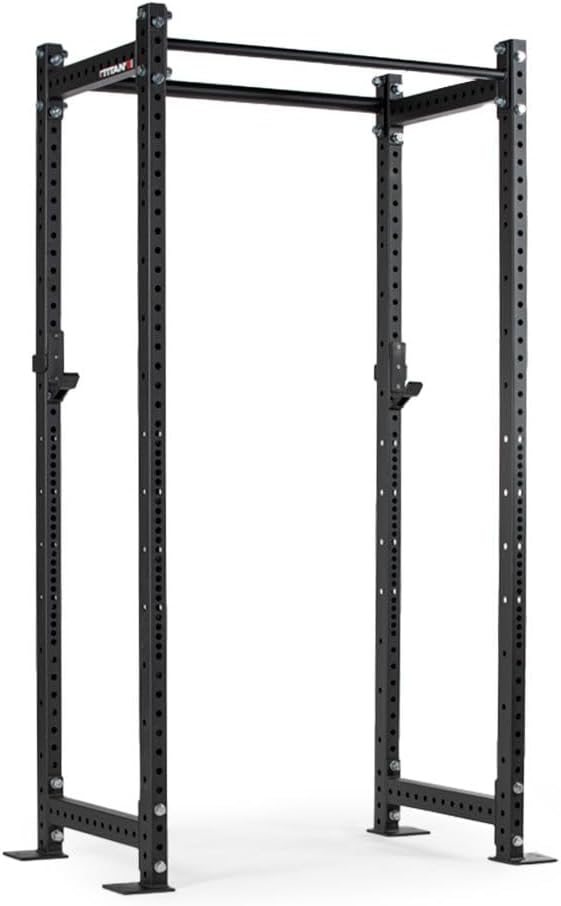 Titan Fitness T-3 Series Power Rack, 1,100 LB Capacity Cage for Weightlifting and Strength Training