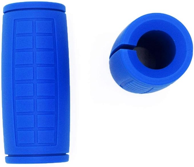 qibylift Dumbbell Handles Grips, Firm Rubber Barbell Grips Fit for Standard Barbell - Dumbell Handles, Silicone Rubber Barbell Grips for Weight Lifting Cable Attachments & Fitness Training