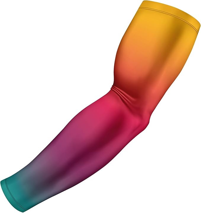 B-Driven Sports Sleeve Pro-Fit - Compression Arm Sleeve for Men & Women - Basketball & Volleyball Arm Sleeve - Single