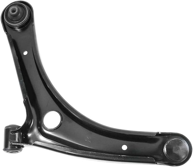TRQ Front Right Lower Control Arm with Ball Joint Steel Compatible with 2007-2012 Dodge Caliber 2007-2017 Jeep Compass 2007-2017 Patriot
