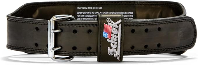 Schiek Jay Cutler Signature Leather Belt - Comfortable Weight Lifting Belt