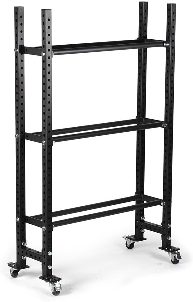 Titan Fitness Elite Series Mass Storage System for Bumper Plate Medicine Ball Storage