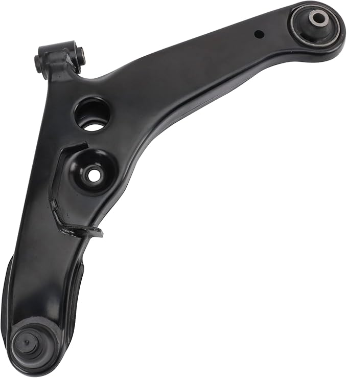 TRQ Front Left Lower Control Arm with Ball Joint Steel Compatible with 2003-2006 Mitsubishi Outlander