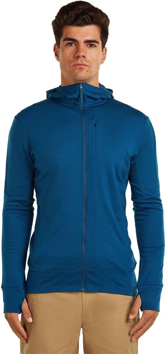 icebreaker Men's Merino 260 Quantum Long Sleeve Zip Hoodie