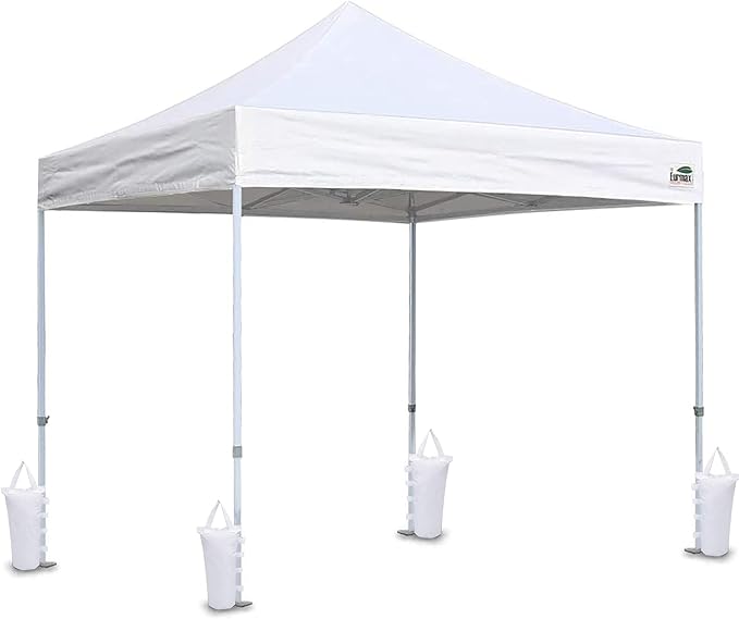 Canopy Weights Bag Leg Weight for Pop up Canopy Tent, Sand Bags for Patio Umbrella Instant Outdoor Sun Shelter,8 Pack-White