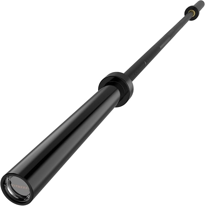 Olympic Barbell, 45lb 2-inch Weight Bar for Bench Press, 7ft Olympic Power Bar, 1000 lb/1500 lb High-Capacity, Hard Chrome, Knurled Grip, Strength Training Deadlift Weightlifting Squat