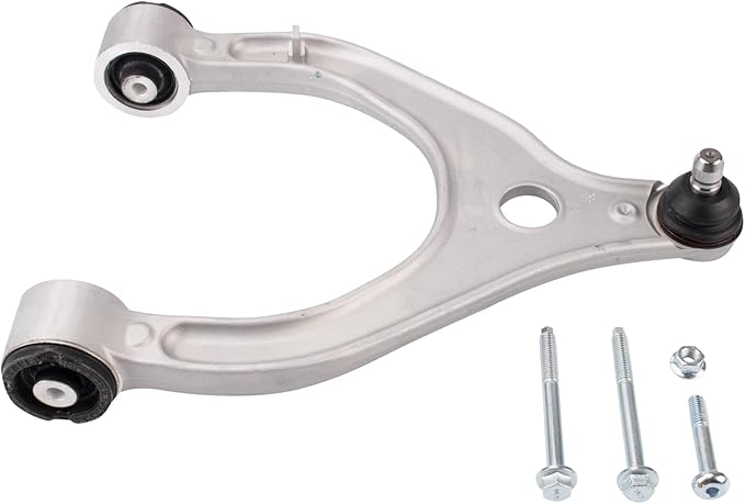 TRQ Front Right Upper Control Arm with Ball Joint Steel Compatible with 2016-2023 Tesla X