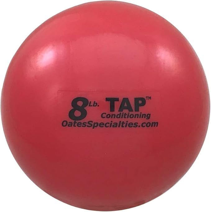 TAP Conditioning Mini-Medicine Ball | Used As a Replacement for Small Dumbbells | Used for Indoor Shot Put (Training Only) | Increase Grip Strength | Use for Slams, Tosses, and Throws